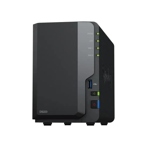 Synology DS223 2-Bay NAS Diskless - Rank 6 in NAS of 2025