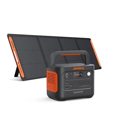 Jackery Solar Generator 1000 v2 with 200W Panel - Rank 2 in Portable Power Stations of 2025