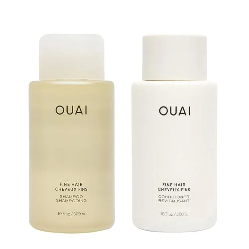 OUAI Fine Shampoo and Conditioner Set - Rank 9 in Best Shampoo For Thinning Hair of 2025