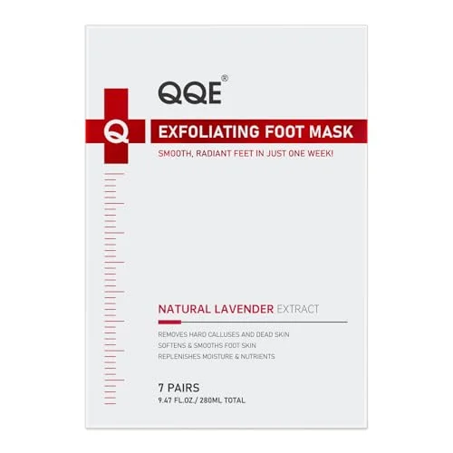 QQE Foot Peeling and Hydrating Mask Set - Rank 7 in Best Baby Foot Peel of 2025