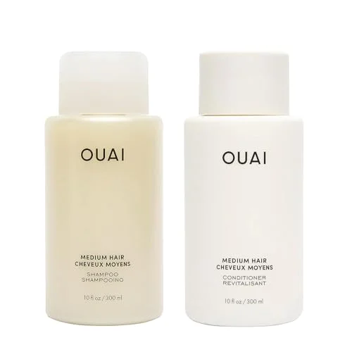 OUAI Medium Shampoo and Conditioner Set - Rank 6 in Best Hard Water Shampoo of 2025