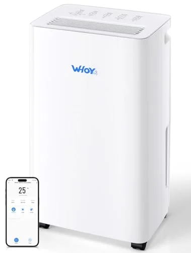 WHOY Dehumidifier 50 Pints, App-Controlled - Rank 6 in Dehumidifiers of 2025
