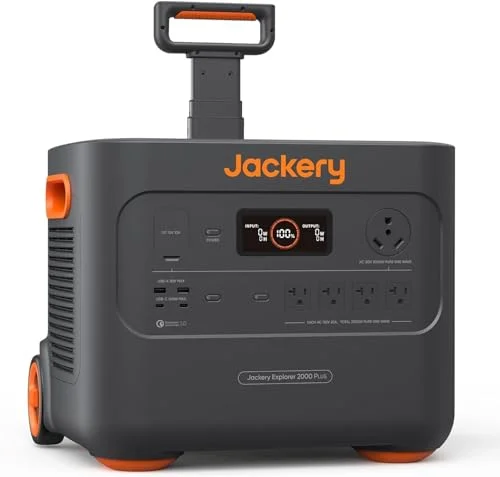 Jackery Explorer 2000 Plus Solar Generator - Rank 10 in Best Jackery Portable Power Station of 2025