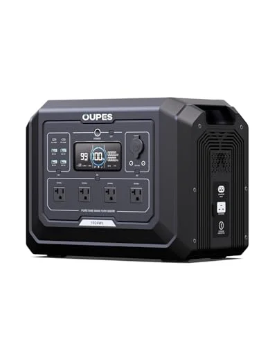 OUPES Mega 1 Portable Power Station 2000W - Rank 10 in Best Solar Powered Generators of 2025