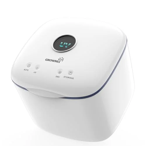 GROWNSY UV Sanitizer and Dryer 4in1 - Rank 5 in Best Baby Bottle Washer And Sterilizer of 2025