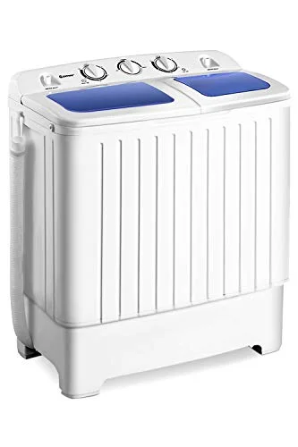Giantex Twin Tub Portable Washing Machine 20lbs - Rank 10 in Washing Machines of 2025