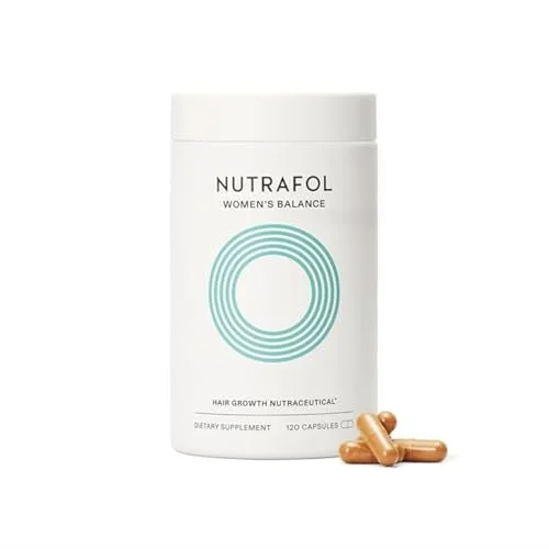Nutrafol Women's Balance Hair Growth Supplements - Rank 3 in Best Hair Growth Supplements of 2025