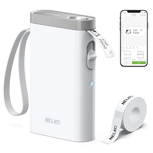Nelko P21 Bluetooth Label Maker Machine - Rank 2 in Best Amazon Deals You Can't Miss of 2025