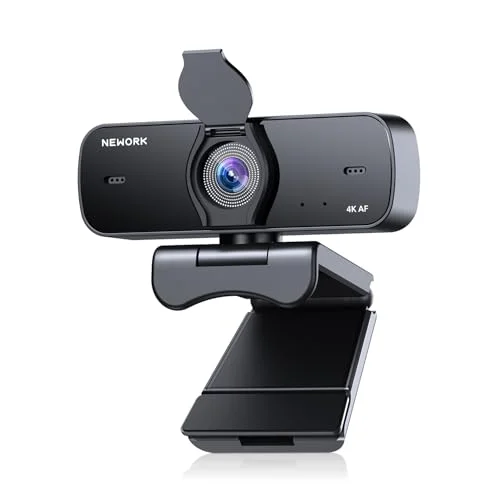 NEWORK 4K Ultra HD Webcam - Rank 9 in Best Desktop Camera of 2025