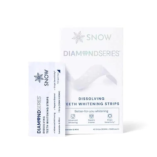 SNOW Diamond Series Whitening Strips 42 Count - Rank 10 in Best Whiteningstrips of 2025