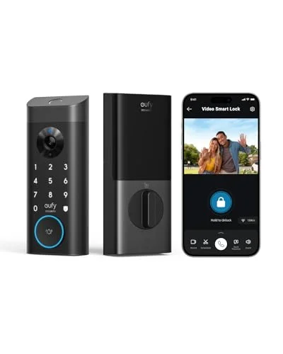 eufy Security E330 Video Smart Lock 3-in-1 - Rank 3 in Best Door Locks For Home of 2025
