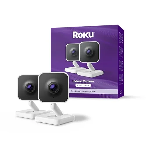 Roku Indoor Camera 2024 2-Pack - Rank 5 in Roku Sticks of 2025