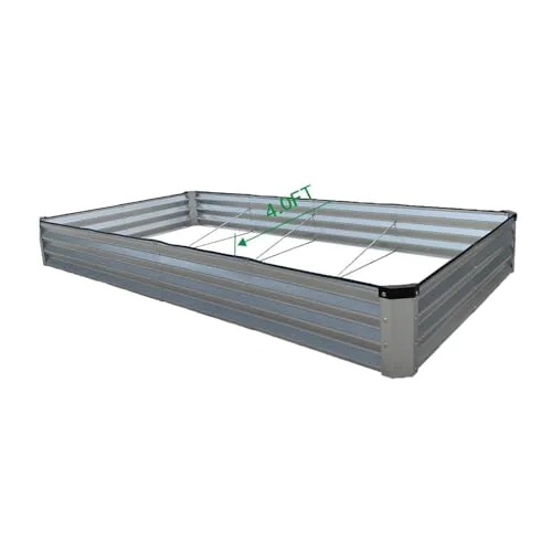 GrowHaus Galvanized Raised Garden Bed - Rank 7 in Best Garden Bed of 2025