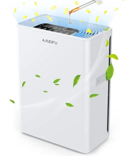 AMEIFU H13 True HEPA Air Purifier - Rank 10 in Best Air Purifiers For Allergies of 2025
