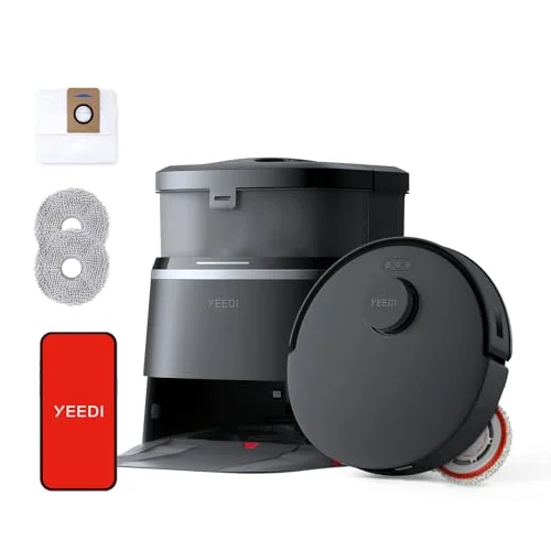 Yeedi M12 PRO+ Robot Vacuum and Mop - Rank 3 in Best Robot Vacuum of 2025