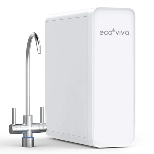 Ecoviva 600GPD Tankless Reverse Osmosis System - Rank 8 in Best Under Sink Reverse Osmosis of 2025