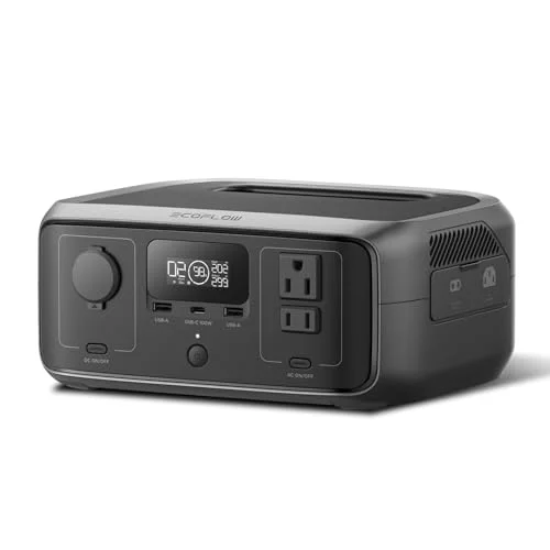 EF ECOFLOW RIVER 3 Portable Power Station - Rank 6 in Best Battery Powered Generator of 2025
