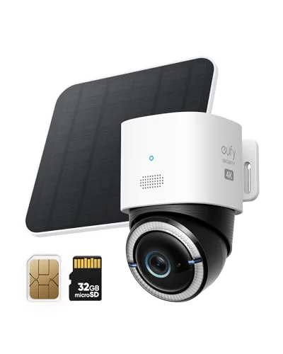 Eufy Security S330 4G LTE Solar Camera - Rank 8 in Security Cameras of 2025