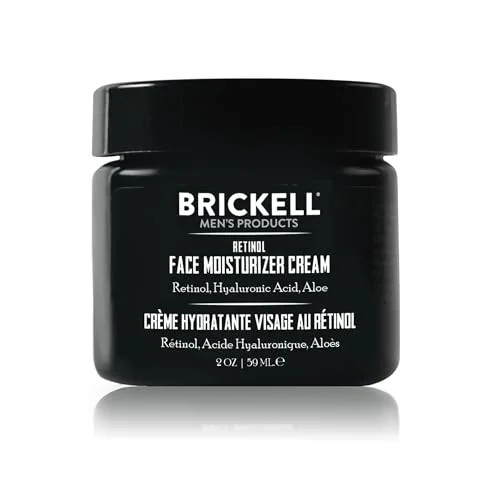 Brickell Men's Retinol Face Moisturizer Cream - Rank 4 in Best Retinol Lotion of 2025