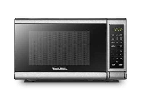 BLACK+DECKER EM720CB7 Digital Microwave Oven - Rank 3 in Best Microondas of 2025