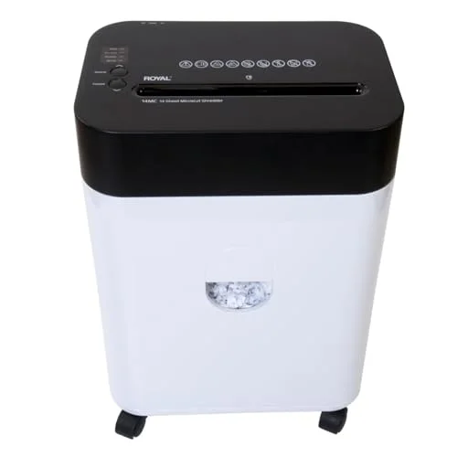 Royal 14-Sheet Micro-Cut Paper Shredder - Rank 9 in Best Paper Shredder of 2025