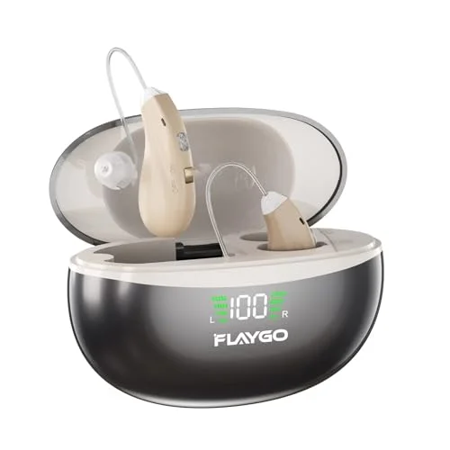 Flaygo Rechargeable Hearing Aids for Seniors - Rank 8 in Best Hearing Aids of 2025