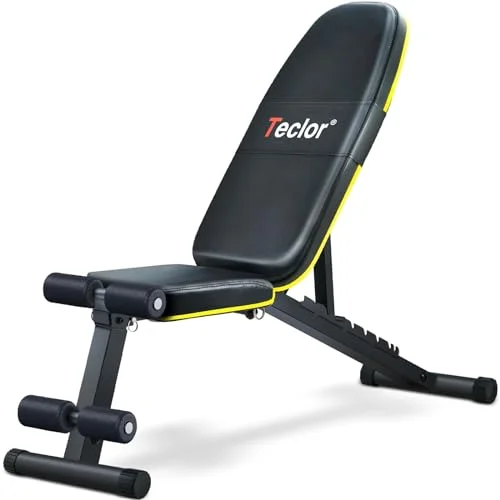 Teclor Adjustable Weight Bench for Home Gym - Rank 10 in Best Workout Bench of 2025