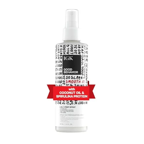 IGK Good Behavior Prep Spray - Rank 4 in Best Heat Protection of 2025