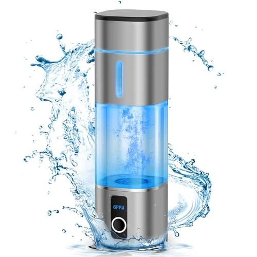 6000PPB Hydrogen Water Bottle Generator - Rank 3 in Best Hydrogen Water Bottle Generator of 2025