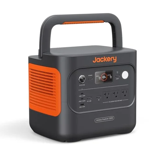 Jackery Explorer 2000 v2 Portable Power Station - Rank 5 in Portable Power Stations of 2025