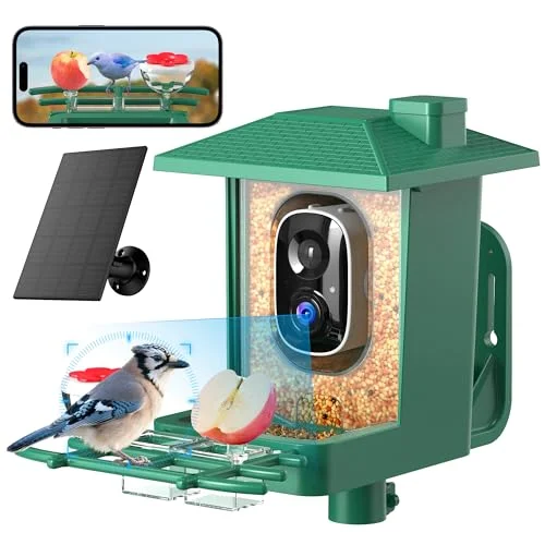 VIMKIM Smart Bird Feeder with Camera - Rank 4 in Best Smart Bird Feeder of 2025
