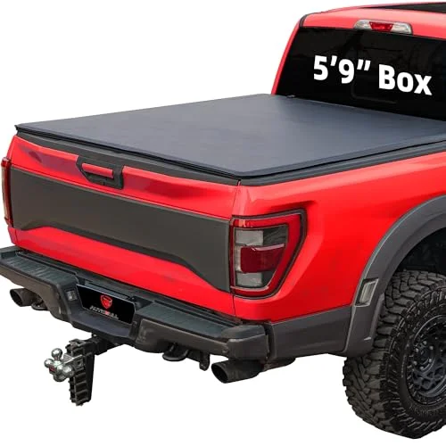 AutoBull Soft Roll-up Tonneau Cover for Chevy Silverado & GMC Sierra 1500 5.8ft Bed - Rank 10 in Best Tonneau Covers of 2025