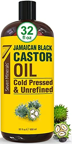 Seven Minerals Jamaican Black Castor Oil 32oz - Rank 6 in Castor Oils