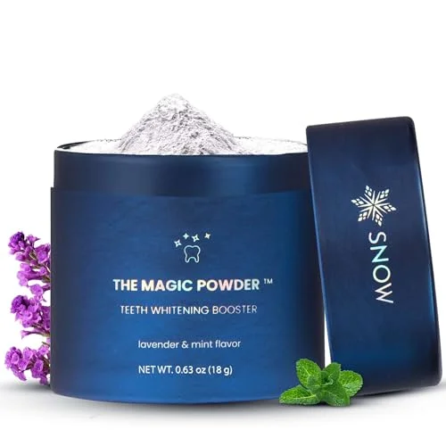 SNOW Whitening Toothpaste Powder, Lavender Mint - Rank 3 in Best Snow Teeth Whitening of 2025