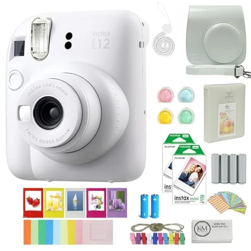 Fujifilm Instax Mini 12 Instant Camera Bundle - Rank 8 in Best Polaroid Camera of 2025