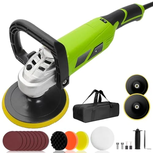 COMOWARE 1300W Professional Car Polisher - Rank 9 in Best Auto Buffer of 2025