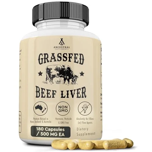 Ancestral Supplements Grass Fed Beef Liver Supplement - Rank 3 in Best Liver Supplement of 2025