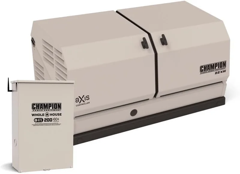 Champion Power Equipment 201222 22kW Home Standby Generator - Rank 4 in Best Standby Generator of 2025