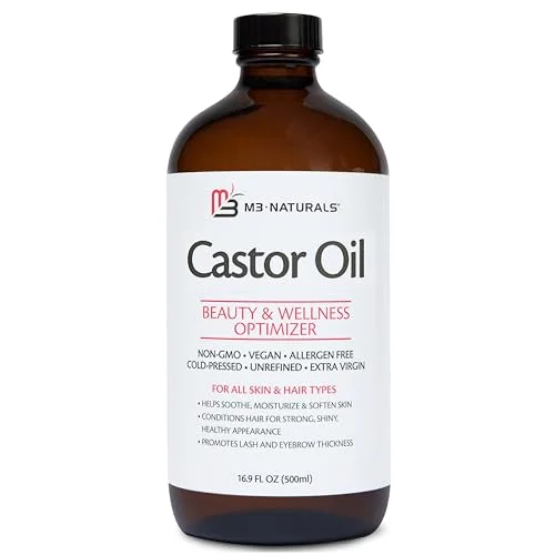 Hexane-Free Cold Pressed Castor Oil - Rank 5 in Castor Oils