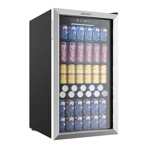 Euhomy Beverage Refrigerator Cooler, 125 Can Mini Fridge - Rank 9 in Best Outdoor Mini Fridge of 2025