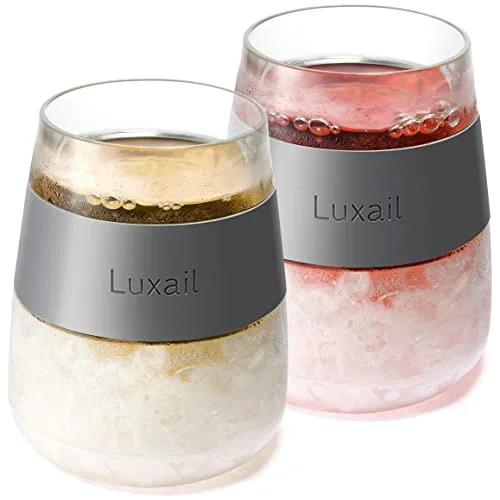 Luxail Freezer Wine Glass Set - Rank 3 in Best Amazon Deals You Can't Miss of 2025