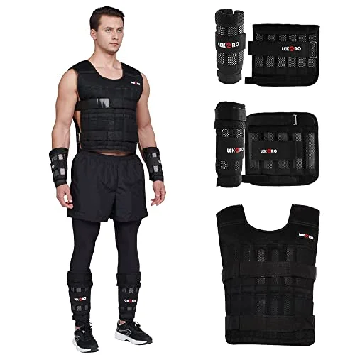 Adjustable Weighted Vest Set with Weights - Rank 5 in Best Weight Vest of 2025