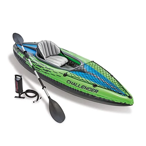 Intex Challenger K1 Inflatable Kayak Set - Rank 5 in Best Blow Up Kayak of 2025