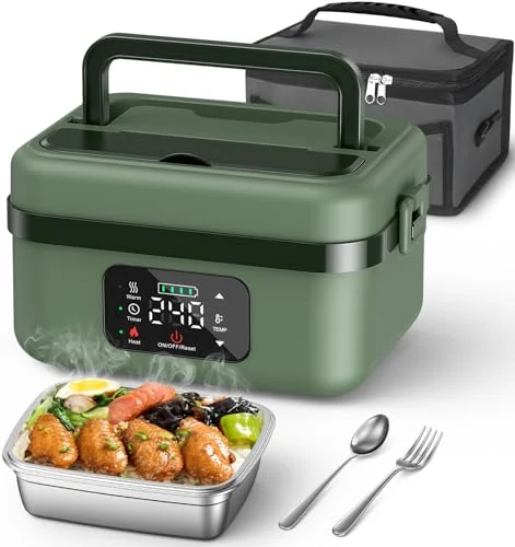 ODSD Cordless Rechargeable Electric Lunch Box - Rank 6 in Best Heated Lunch Box of 2025