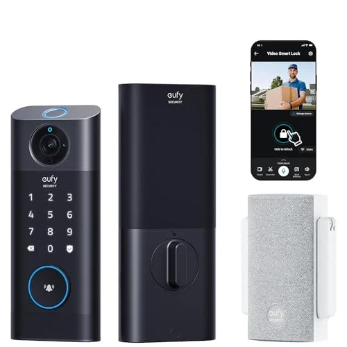 eufy Security Video Smart Lock S330 with Chime - Rank 2 in Doorbell Cameras of 2025