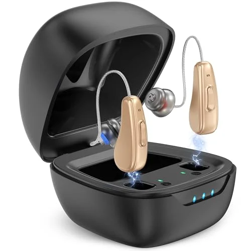 NVBOTY Rechargeable Hearing Aids for Seniors - Rank 4 in Best Audien Atom of 2025