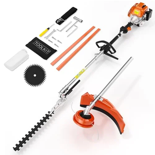 52cc Gas Trimmer and Cutter Combo - Rank 5 in Best Hedge Trimmer of 2025