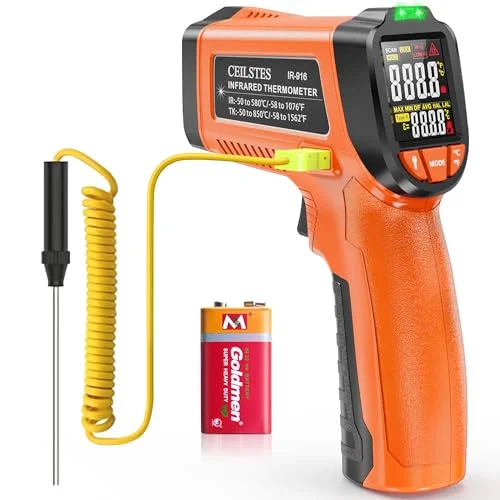 CEILSTES Infrared Thermometer Gun - Rank 6 in Best Infrared Thermometer of 2025
