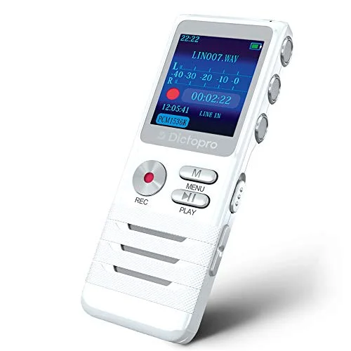 Dictopro Digital Voice Activated Recorder 8GB - Rank 6 in Best Digital Recorder of 2025