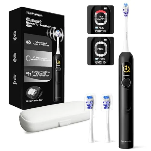 SAKYPRORAL G5S Smart Electric Toothbrush - Rank 9 in Best Adult Electric Toothbrush of 2025